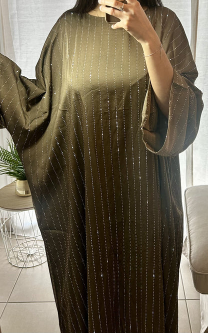 Abaya strass