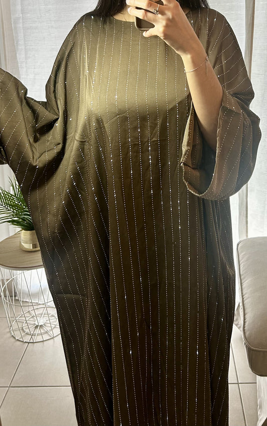 Abaya strass